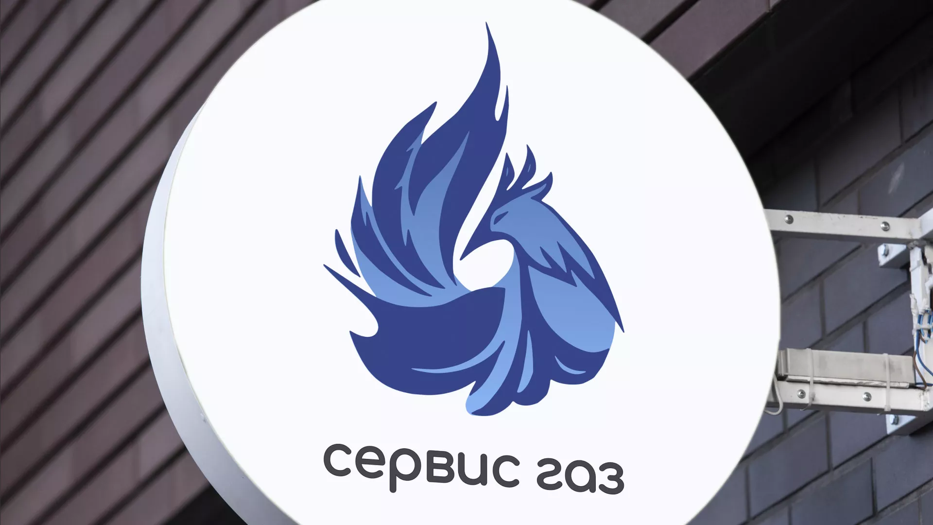 Создание логотипа «Сервис газ» в Камбарке