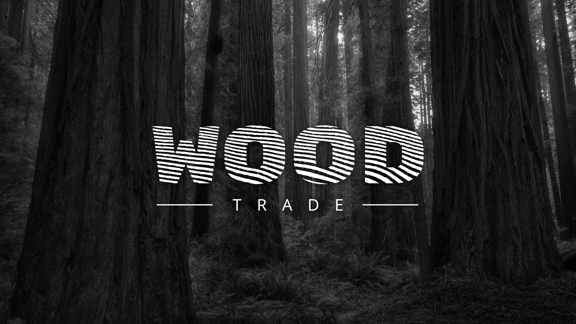Разработка логотипа для компании «Wood Trade» в Камбарке