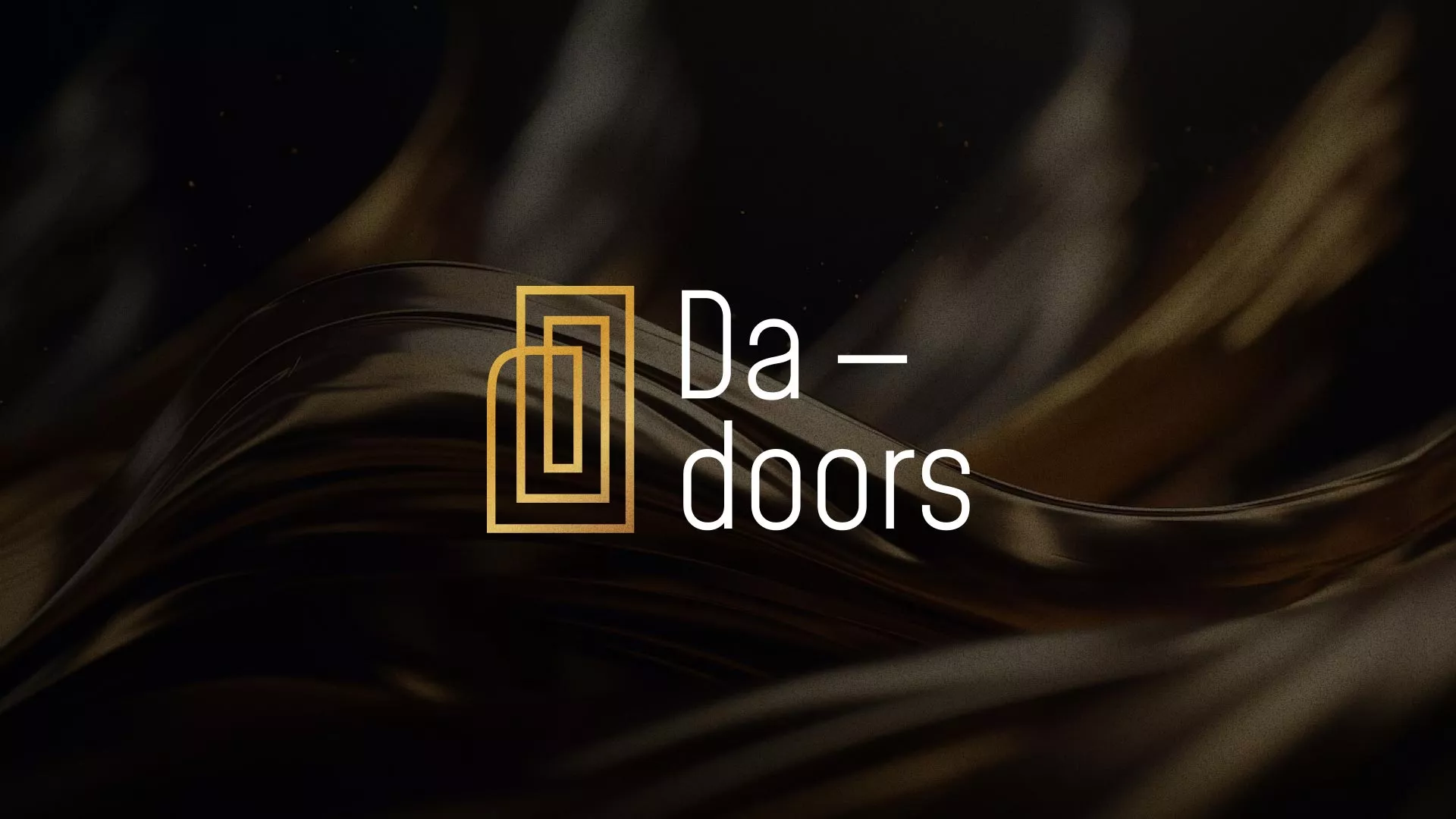 Разработка логотипа для компании «DA-DOORS» в Камбарке